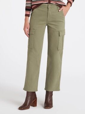 Vigoss Veronica High Rise Cargo Straight Pants, 2